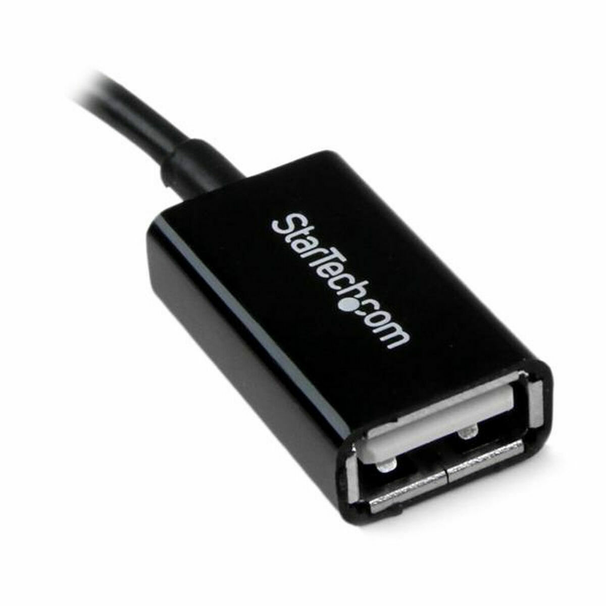 Кабел Micro USB Startech UUSBOTG USB A Micro USB B Черен